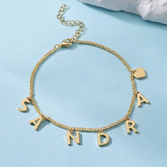 Women Ankle Bracelet: Personalized Anklet for Hotwife, Hotwife Charm Bracelet, Gold Silver Qos Anklet - Vixen Anklet - Summer Anklet