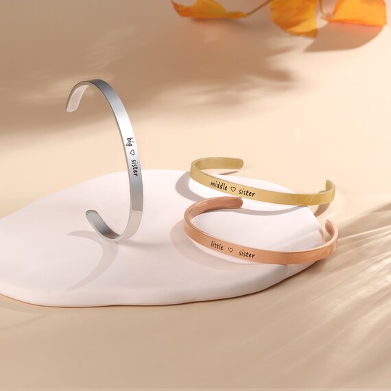 Big Sister Little Sister Bracelet Set Occasion Set of