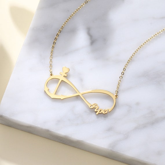 Anchor infinity best sale necklace