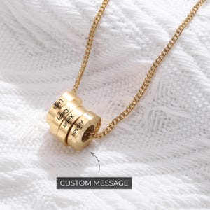 Collar personalizado para madres, nombres de niños grabados, joyas personalizadas para mamás, regalo para esposa, hermana, abuela, suegra