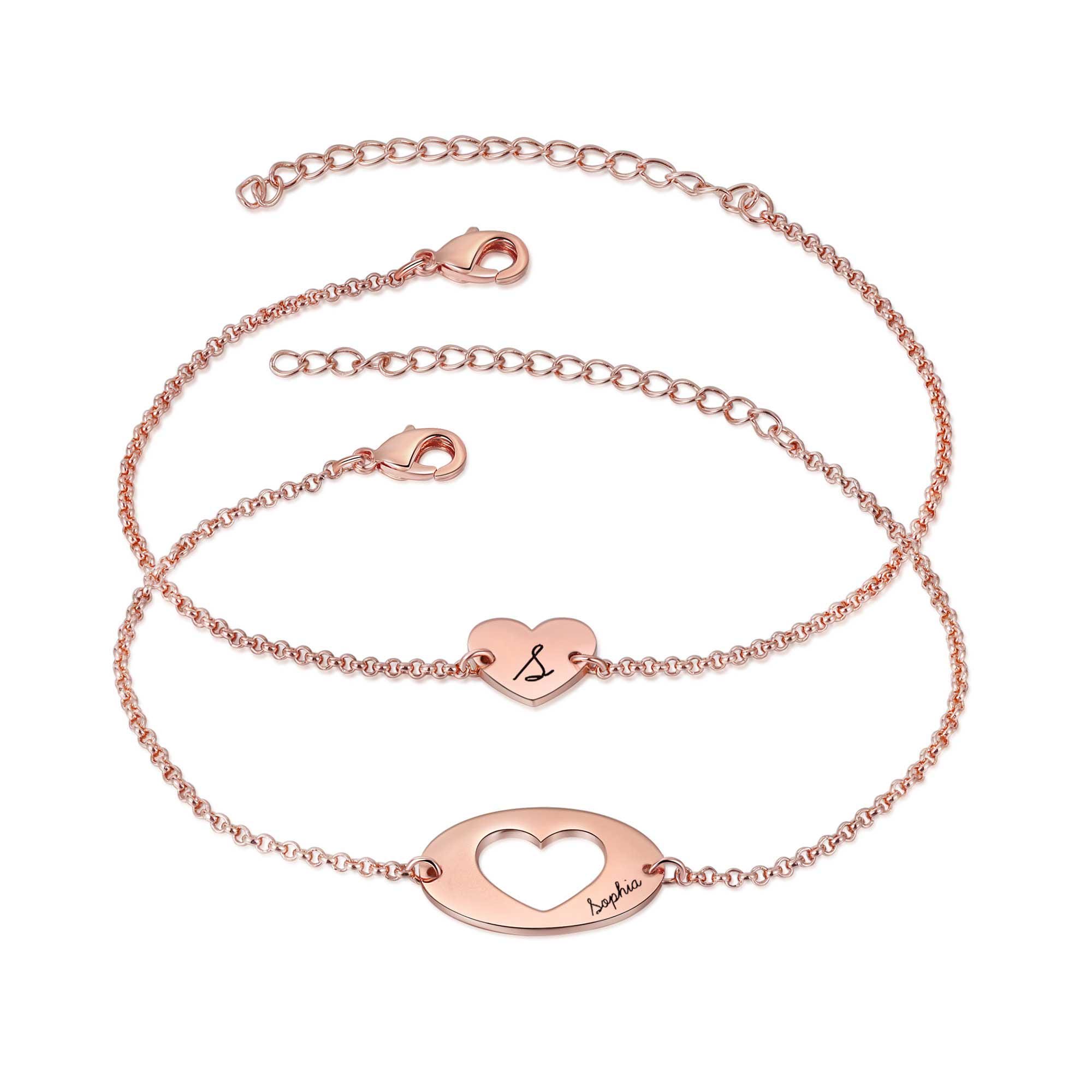 Braccialetti mamma figlia regali madre 2 3 4 figlie