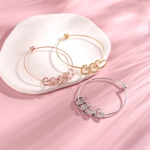 Pulsera de piedra de nacimiento personalizada para mamá - Pulseras de piedra de nacimiento familiares personalizadas con 2,3,4,5 piedras - Regalo ideal para el día de la madre