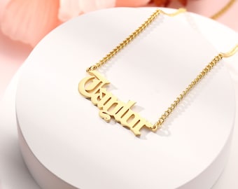 Old English Necklace Curb Chain 
