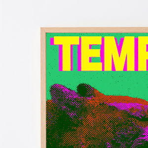 Neon Tempo Bull Pop Art Print | Vibrant Animal Wall Art | Minimalist Home Decor | Digital Download A3 A2 A1 image 2