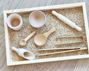 Sensory bin tools