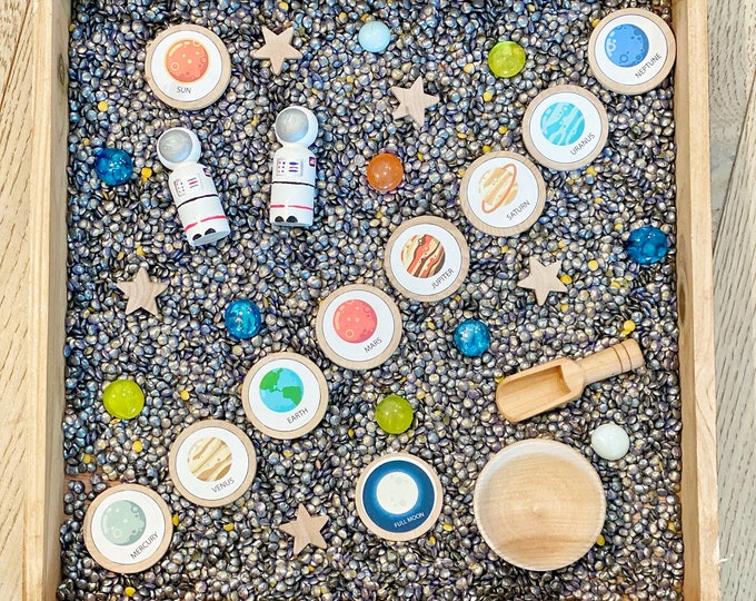 Solar System Play Box - Sensory Bin