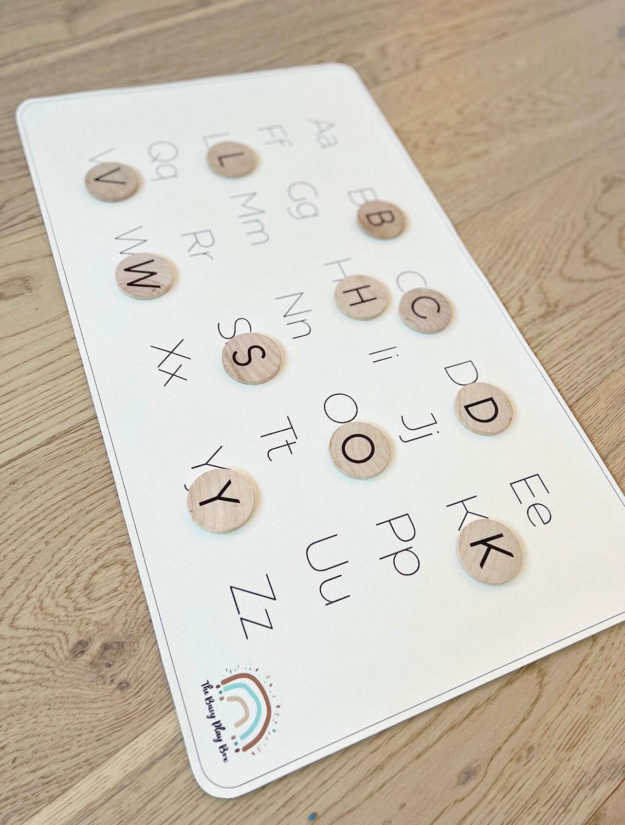Alphabet Learning Mats -ABC Mat - Play Mat - Etsy