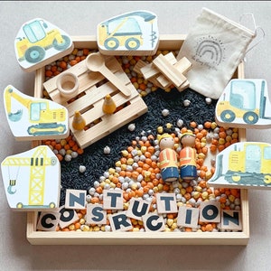 Construction Play Box - Sensory Bins - Open Ended Play