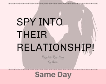 Same Day | Peek Into Their Relationship! Spy On Them! Psychic Reading by Ava | Ex Lover Boyfriend Girlfriend Wife Husband pdf