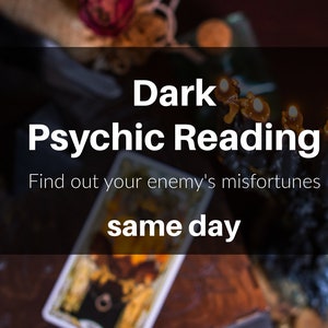 Desgracias Lectura psíquica oscura por Ava / Mismo día / pdf