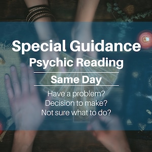 Mesmo dia | Orientação Especial Leitura Psíquica | Preciso tomar uma decisão? | pdf