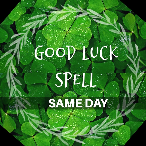 Same Day! Good Luck Spell | Good Fortune | pdf