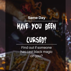 Same Day | Cursed or Black Magic? Has Someone Cast a Spell on You? Psychic Reading by Ava | pdf