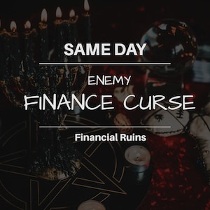 Selber Tag! Finanical Ruins Enemy Curse | Buchstabieren Sie die Finanzen Ihres Feindes | pdf