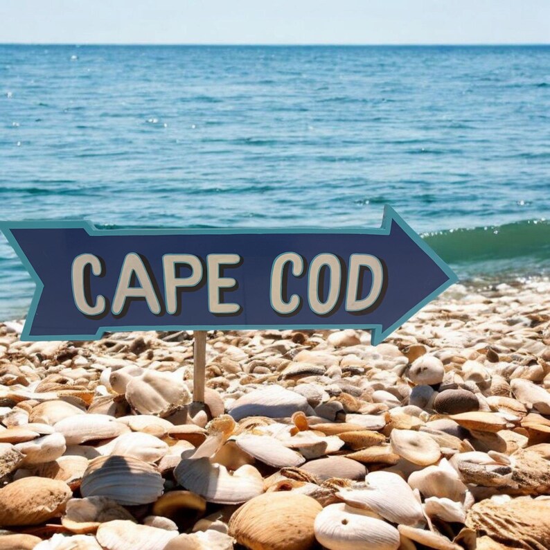 Cap Cod Sign Cape Cod Massachusetts Sign - Etsy