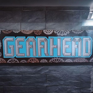 Gearhead Sign