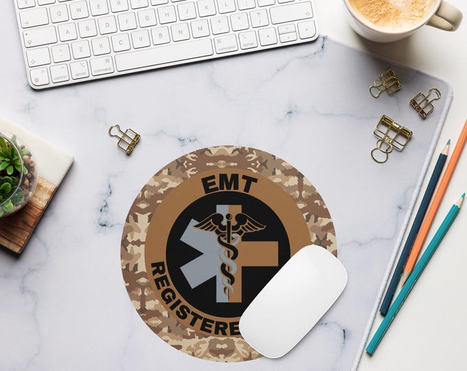 EMT RN Camo mouse pad