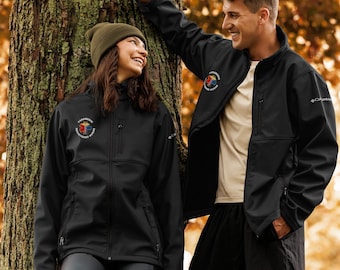 Nurse Medic Embroidered Columbia soft shell jacket