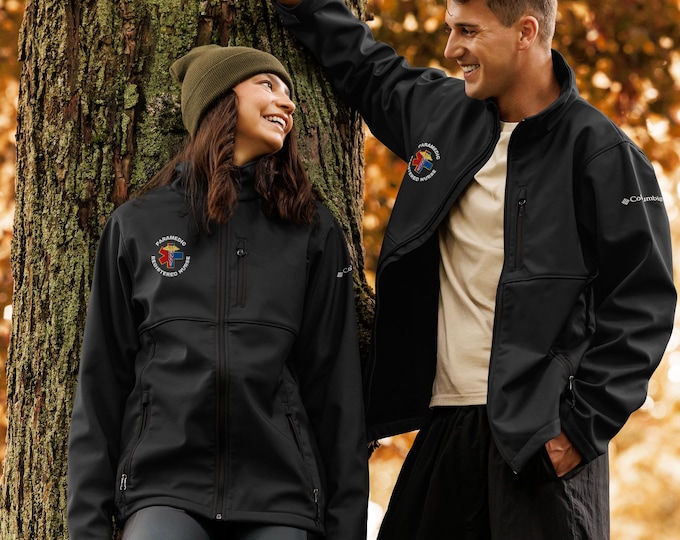 Nurse Medic Embroidered Columbia soft shell jacket