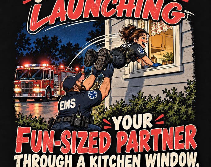 Some Calls Require Launching Your Fun Sized Partner Through a Kitchen Window