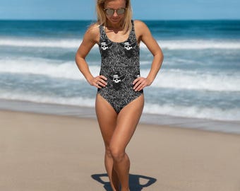 Resting Nurse Face One-Piece Swimsuit
