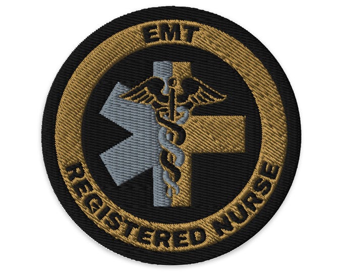 EMT RN Subdued Embroidered patch