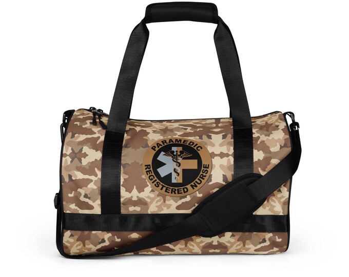 Subdued Paramedic RN gym bag