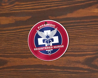 Paramedic Registered Nurse Gen 2 Acrylic ornament