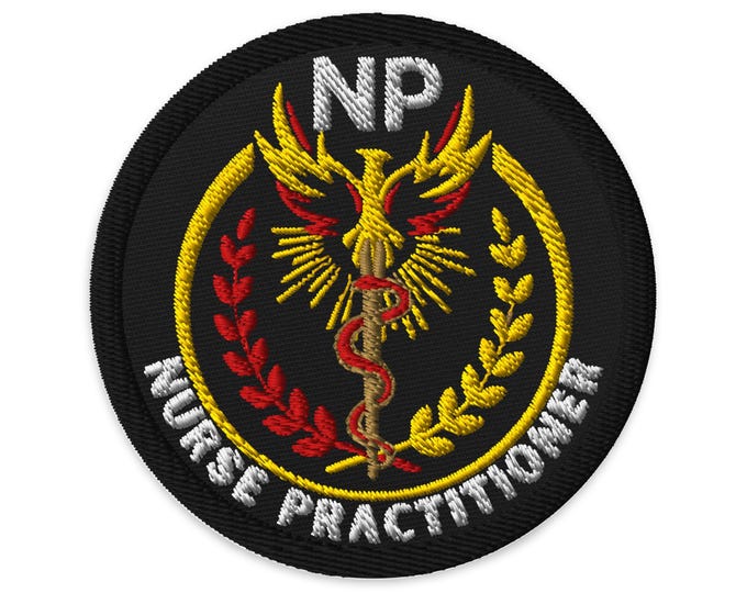 Nurse Practitioner Embroidered patch