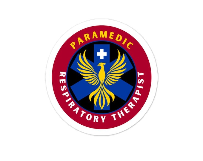 Paramedic RT Kiss-cut vinyl decal