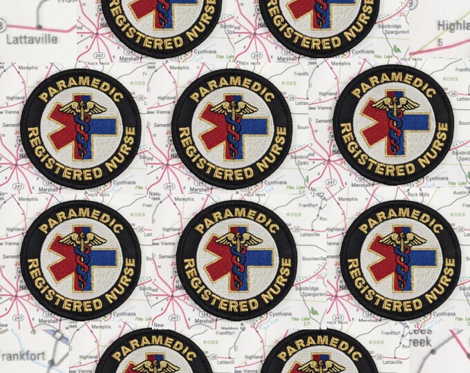 10 count Class Pack, Free Shipping, Nurse Medic Patch, Glow