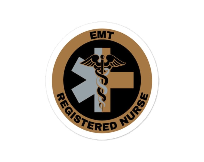 EMT RN vinyl decal