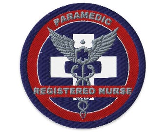 Paramedic Registered Nurse Gen 2 Embroidered patches