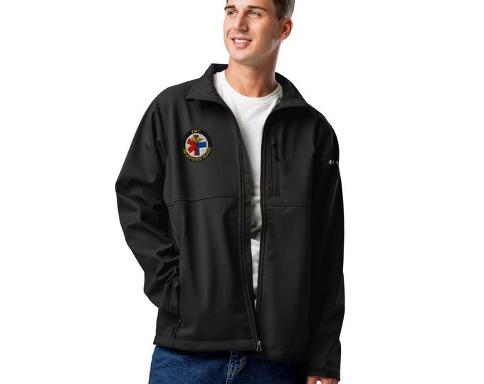 OG EMT RN Embroidered Columbia soft shell jacket