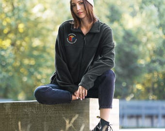 Nurse Medic Embroidered Unisex Columbia fleece jacket