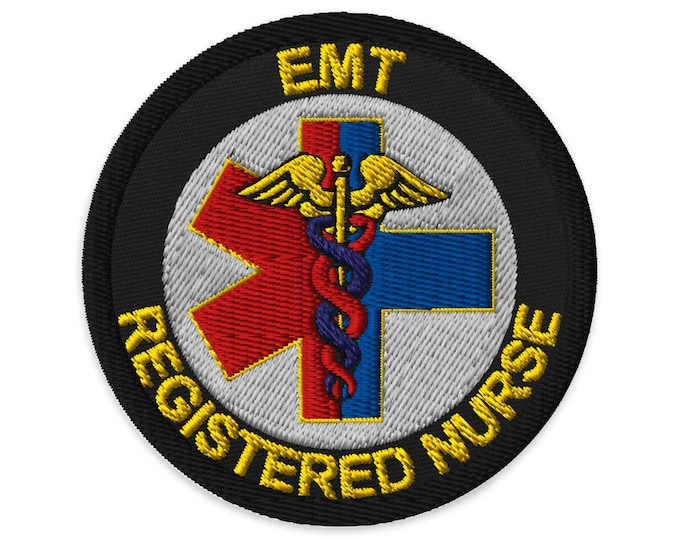 OG EMT RN Embroidered patches