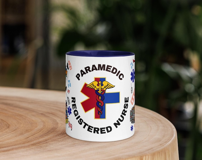 Nurse Medic Mug with Color Inside