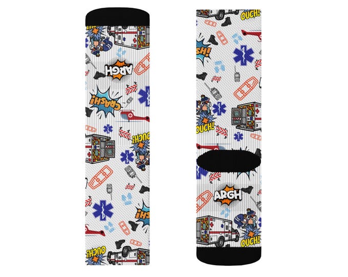 EMS Themed Crew socks