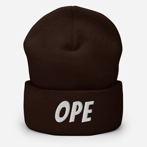 Ope - Gorro con puños del medio oeste