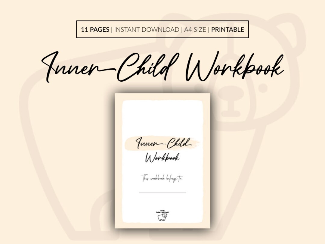 Inner Child Healing Workbook, Childhood Trauma Journal (digital PDF) - Etsy