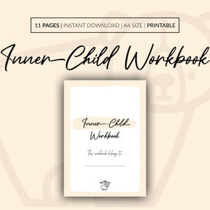 Cahier d&#39;exercices de l&#39;enfant intérieur, Guérison de l&#39;enfant en lui-même, Journal de guérison des traumatismes de l&#39;enfance, Journal numérique PDF de Guérison des blessures de l&#39;enfance