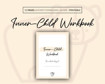 Das Innere Kind Heilung Arbeitsbuch, Kindheit Trauma Journal (Digital PDF)