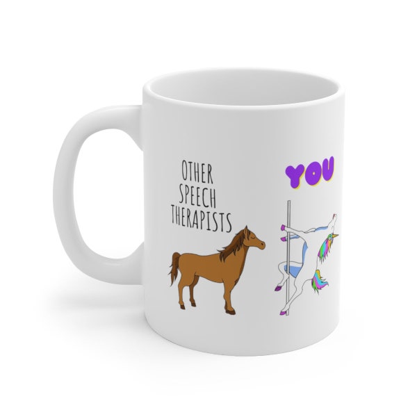 Speech therapist gift, speech therapist mug, speech therapist cup, funny speech therapist gift, speech language pathologist
