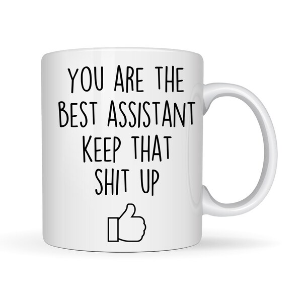 Assistant gift, assistant mug, best assistant, funny assistant gift, best assistant mug, assistant gift idea, assistant appreciation