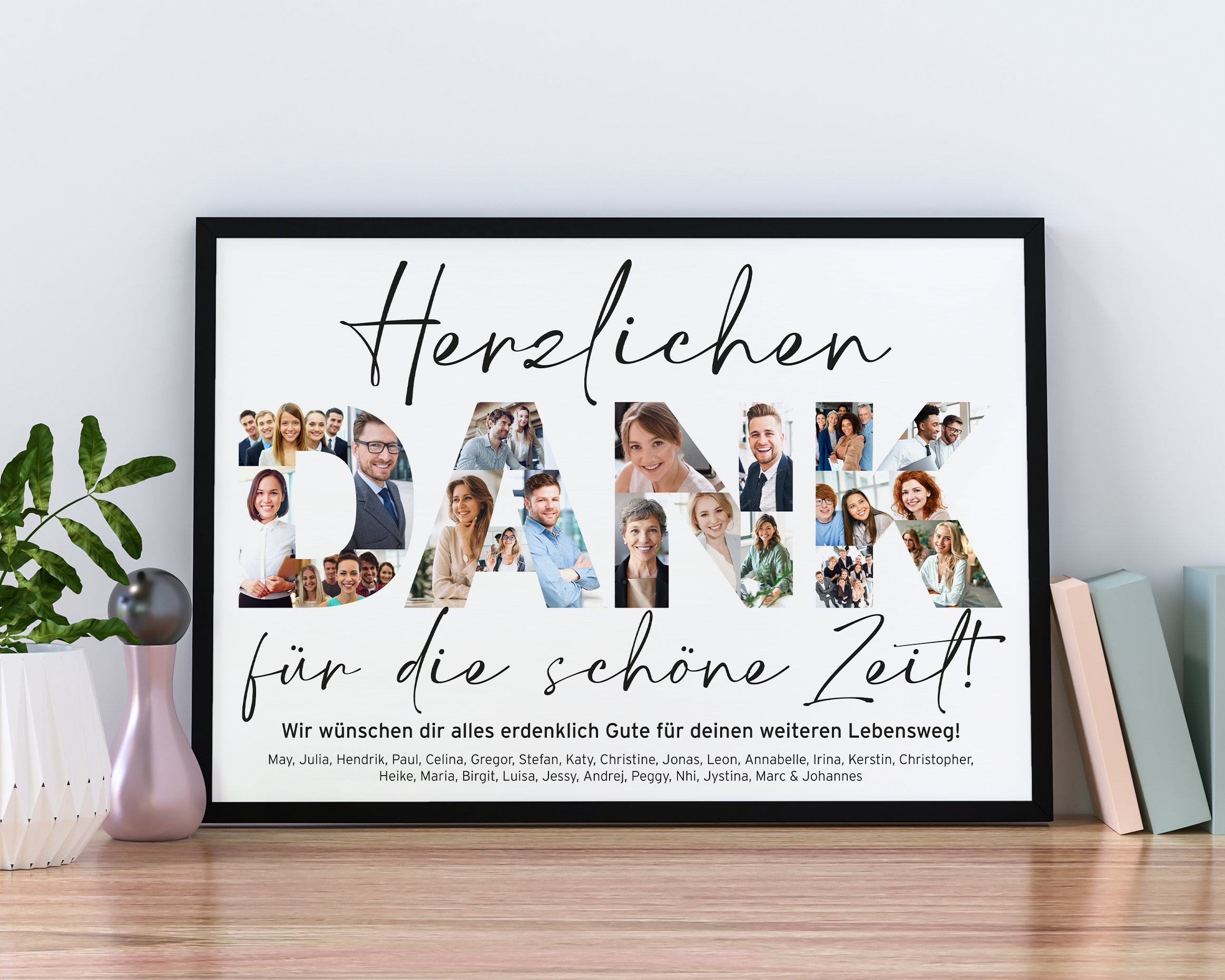 PrimeLuxe Houten fotolijst 50 x 150 cm (afbeeldingsgrootte) in mat