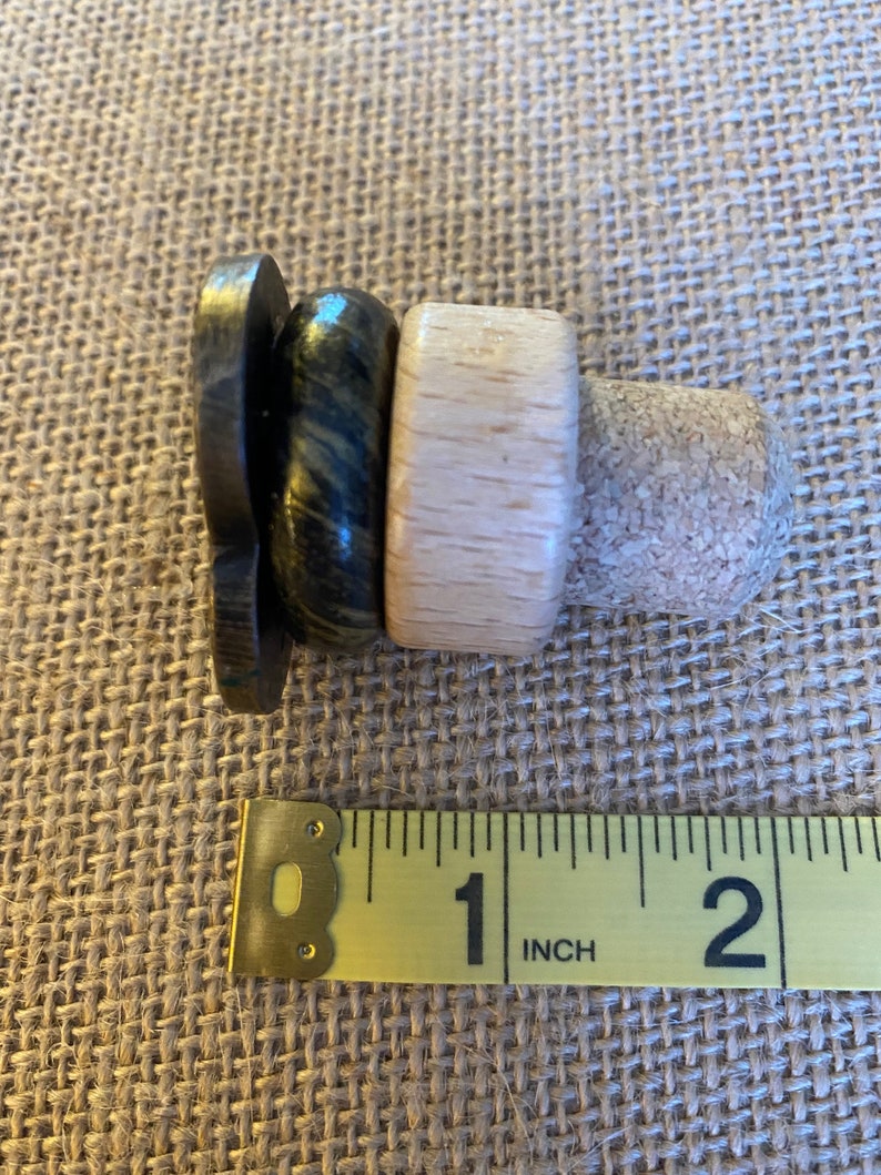 BLButterflyCreations Heart Bottle Stopper - Thumbnail 3