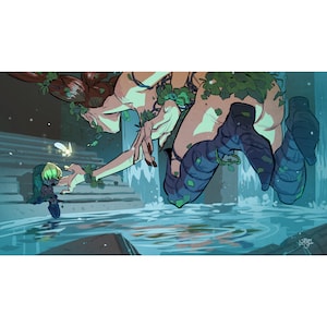 Zelda Print - The Lost Boy's Curse