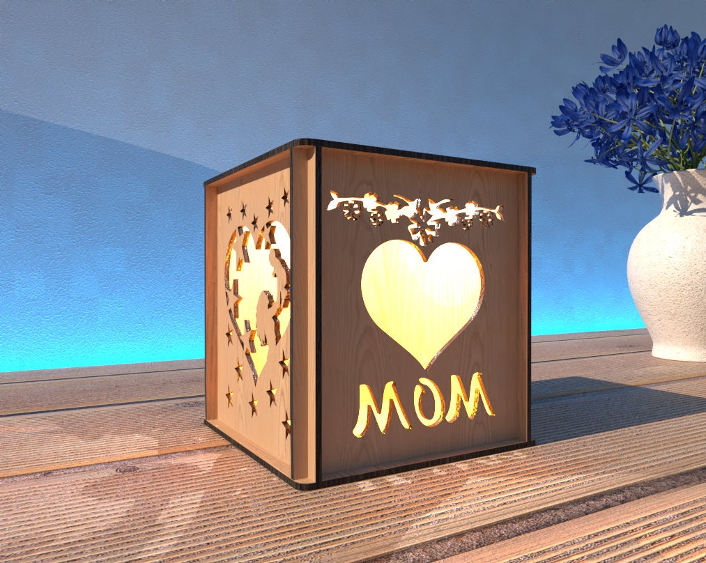 Laser Cut File for Mothers Day mothers Day Gifts From - Etsy