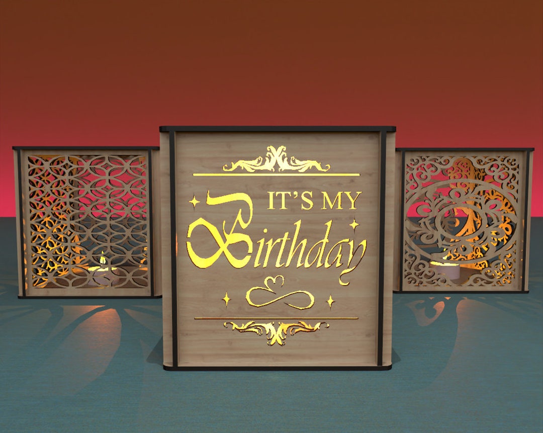 Buy It is My Birthday Laser Cut File for Birthday Birthday Gifts Online