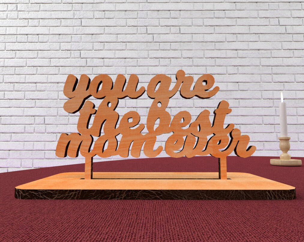 Laser Cut File for Mothers Day mothers Day Gifts From - Etsy